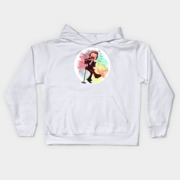 Dragon Boy Kids Hoodie by alulawings